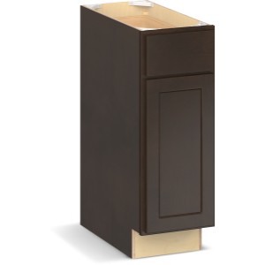 RELIABILT Parkstone II Base Cabinet, Espresso Stained, 12" W, 1 Door 1 Drawer, Fully Assembled - 641012 | Lowe's Pro Supply